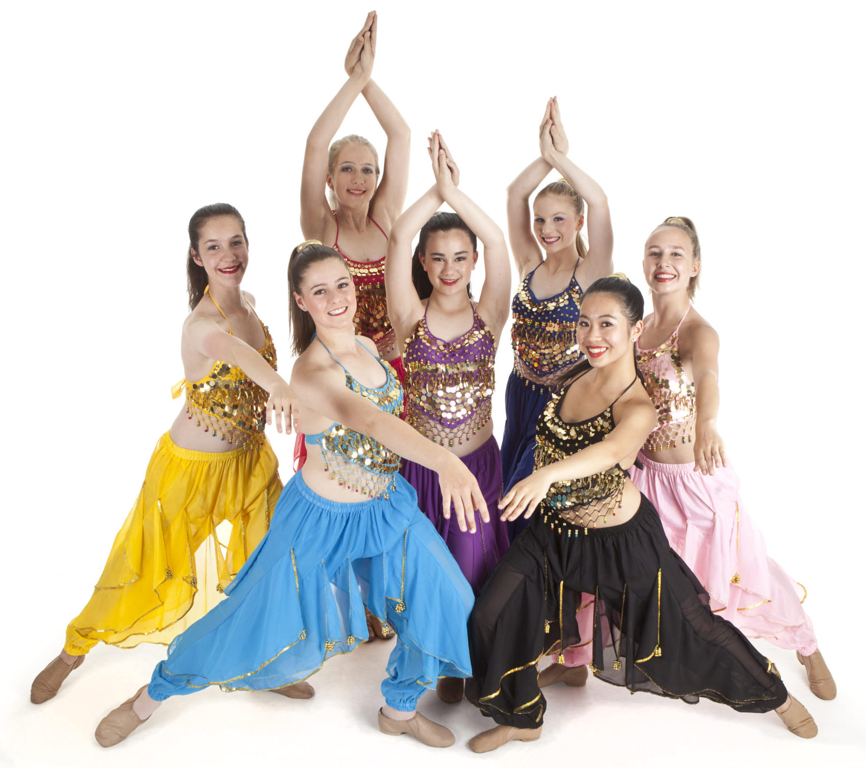 Rainbow Belly Dancers