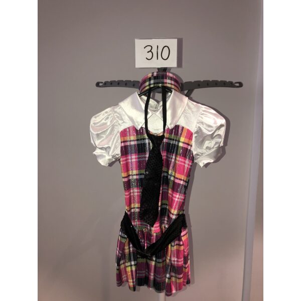 Pink and Black Tartan