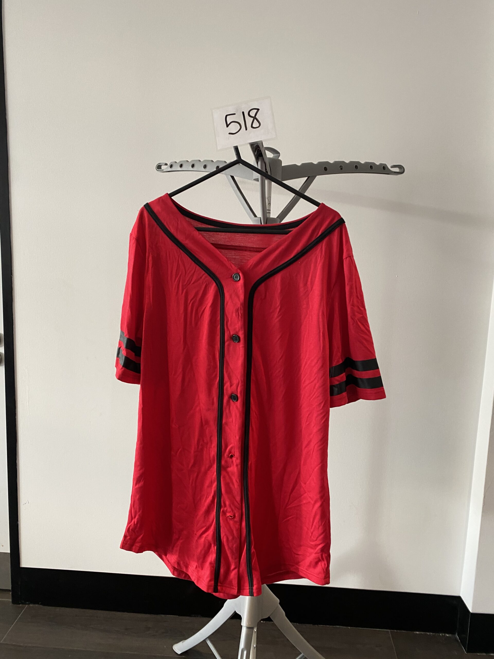Red Baseball Jerseys 3 Red Baseball Jerseys 3