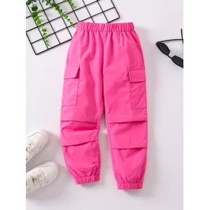 Pink Parachute Pants