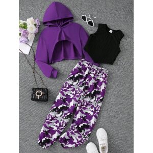 Purple Camo Set