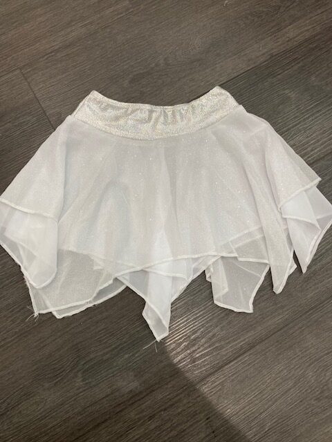 White Chiffon Skirt 3 White Chiffon Skirt 3