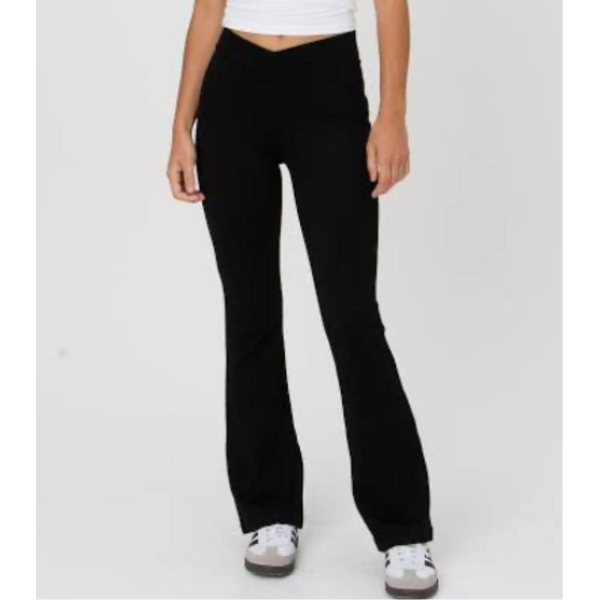 Black Flare Pants