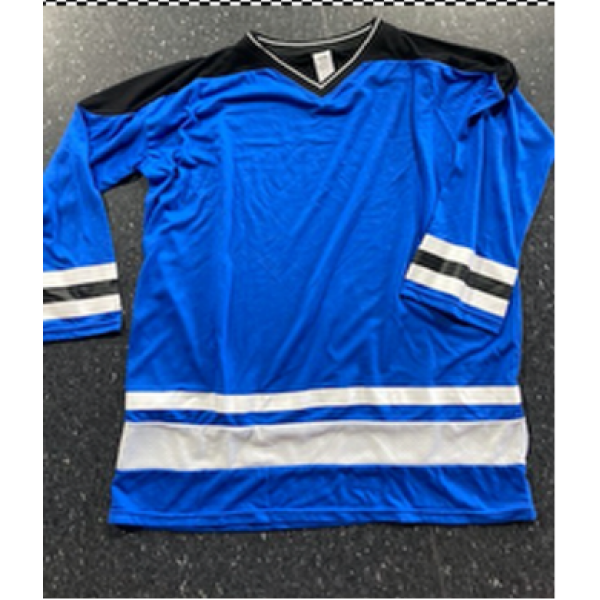 Blue Hockey Tops