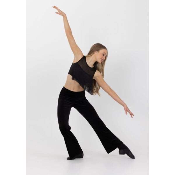 Black Velvet Pants